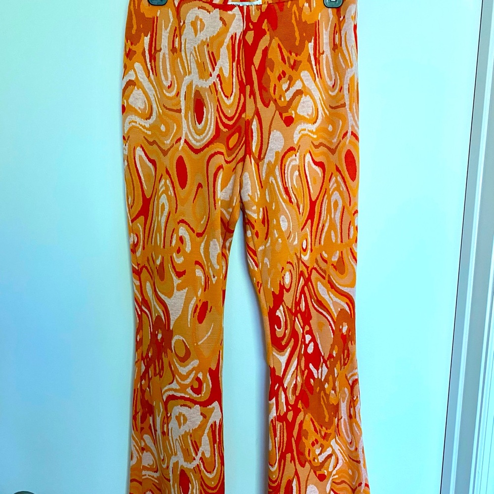 Zara Jacquard Pants - NWT
